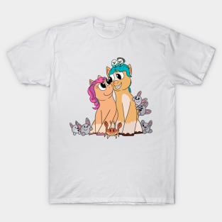 Sunny, Hitch and their animal friends (2021) T-Shirt